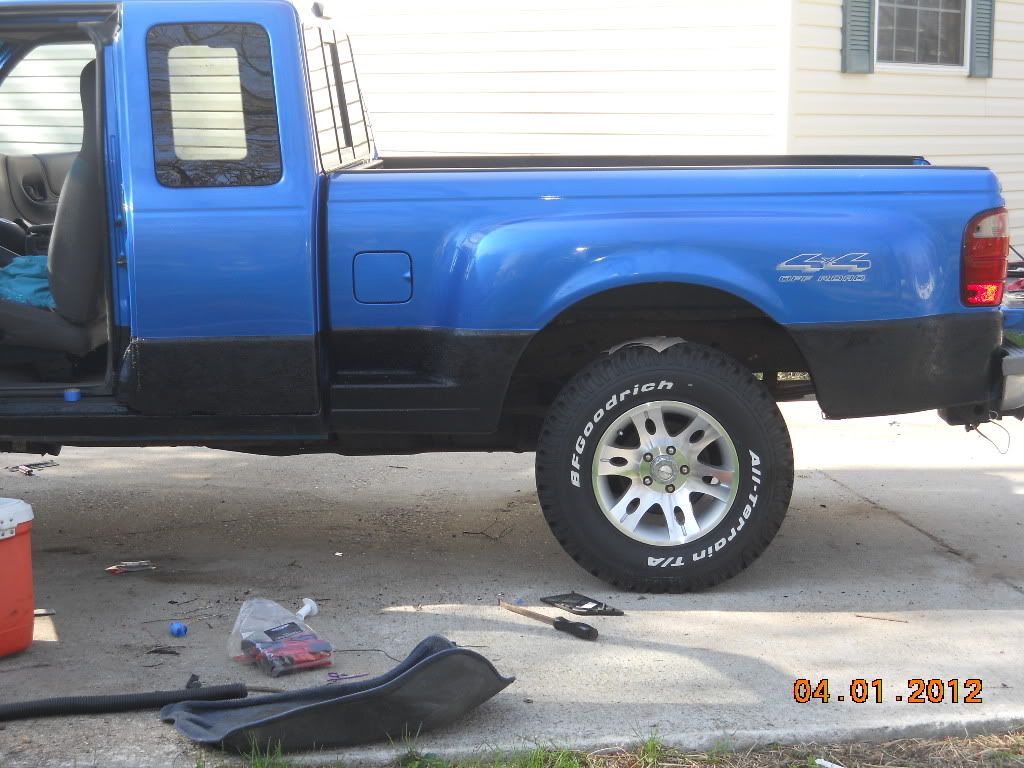 Ford ranger bed replacement panels